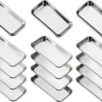 Stainless Steel Surgical Tray Biugaaufai Dental 8.86x4.72-0