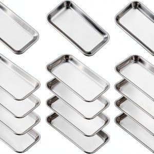 Stainless Steel Surgical Tray Biugaaufai Dental 8.86x4.72-0