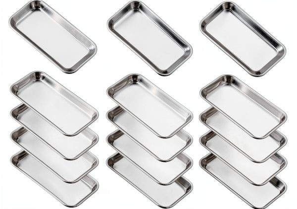 Stainless Steel Surgical Tray Biugaaufai Dental 8.86x4.72-0