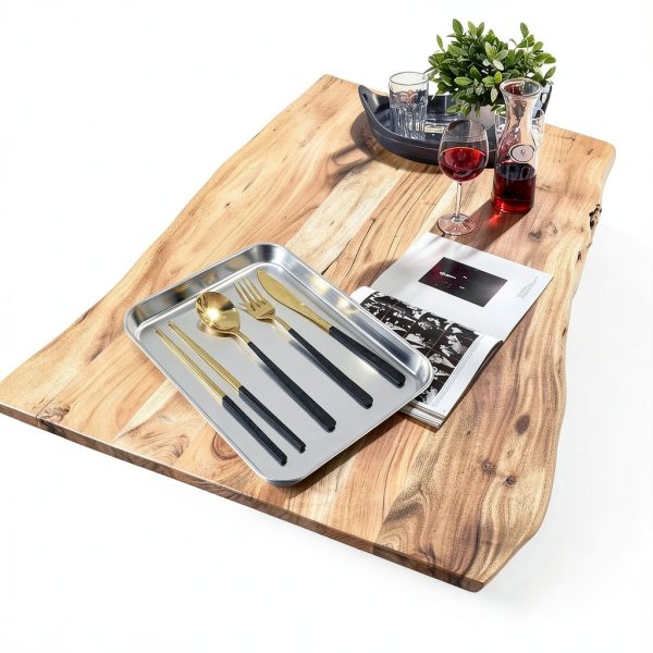 Stainless Steel Tray 3PCS 8"x10.5"x1" Dental by LANIAKEA-6
