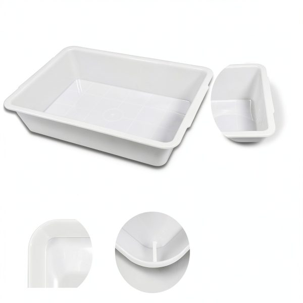 Remerry 6 Pack Polypropylene Lab Tray 20x14x5 Acid Resistant High Temp-2