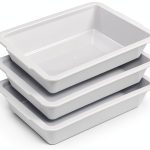 Remerry 6 Pack Polypropylene Lab Tray 20x14x5 Acid Resistant High Temp-0