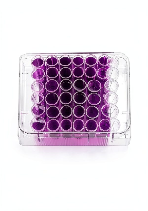 48 Holes Cell Culture Plate, Capsule Filling Tray, Tube Rack, Tissue Culture Plate for Lab-2