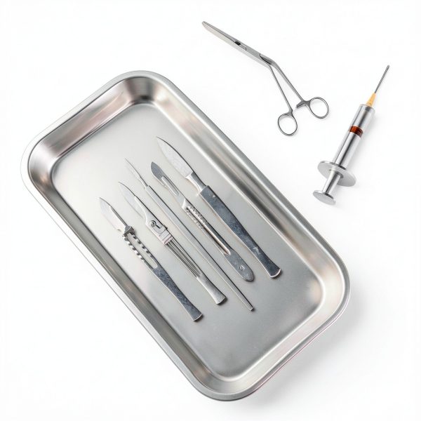 Surgical Tray 8PCS 8.6x4.7x0.8 Stainless Steel Professional by Acrux7-4