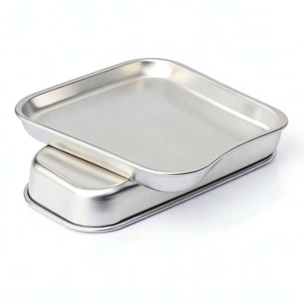 Square Stainless Steel Surgical Tray 12x12 – Biugaaufai 2 Pack-2