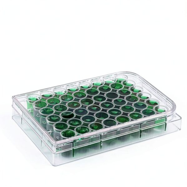 48 Holes Cell Culture Plate, Capsule Filling Tray, Tube Rack, Tissue Culture Plate for Lab-3