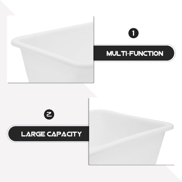 Lab Trays ULTECHNOVO 3 Piece Leak Proof Plastic Set 9.25x6.88x8.26 in-2