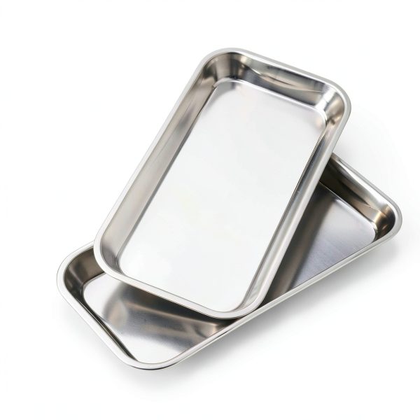 Stainless Steel Surgical Tray Biugaaufai Dental 8.86x4.72-3