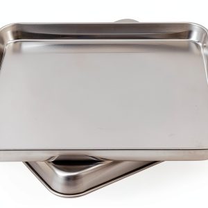 Square Stainless Steel Surgical Tray 12x12 – Biugaaufai 2 Pack-0