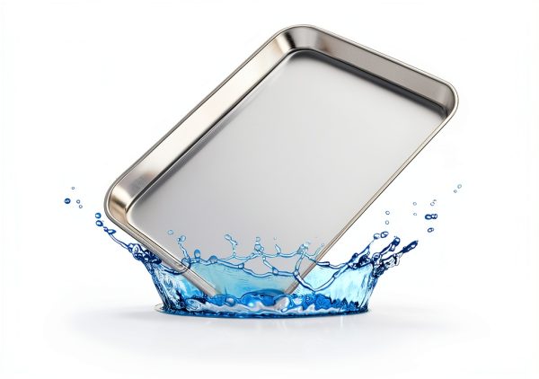 Stainless Steel Tray 3PCS 8"x10.5"x1" Dental by LANIAKEA-4